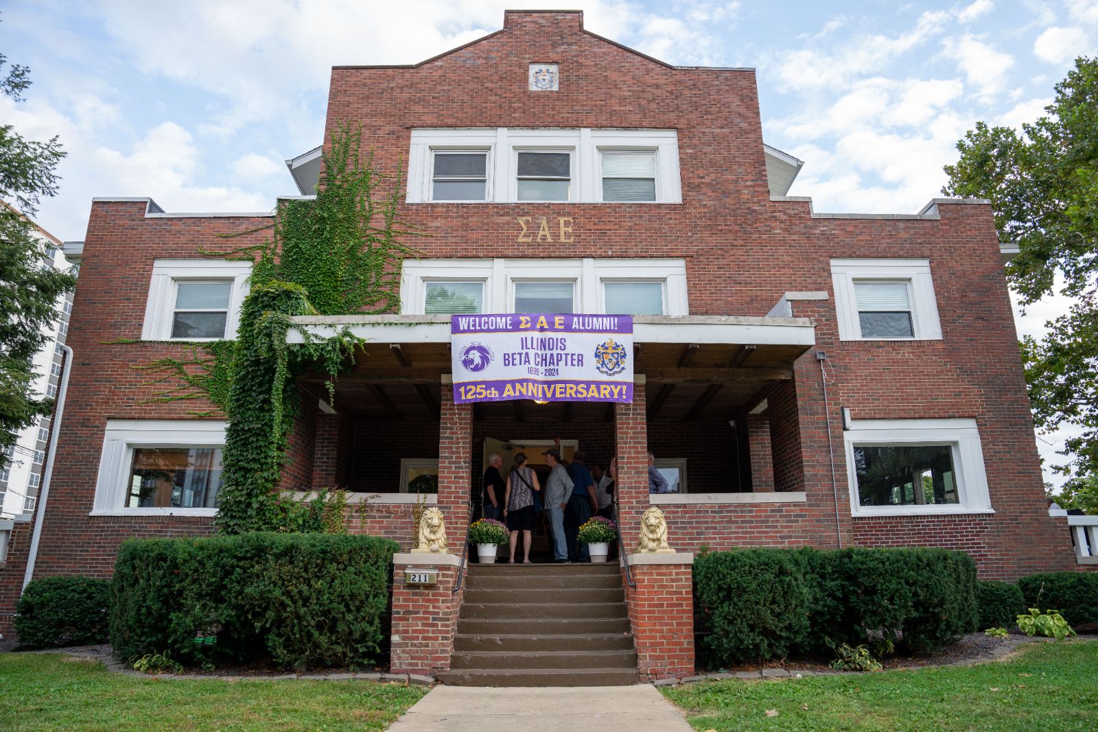 211 E. Daniel at the chapter's 125th anniversary, 2024