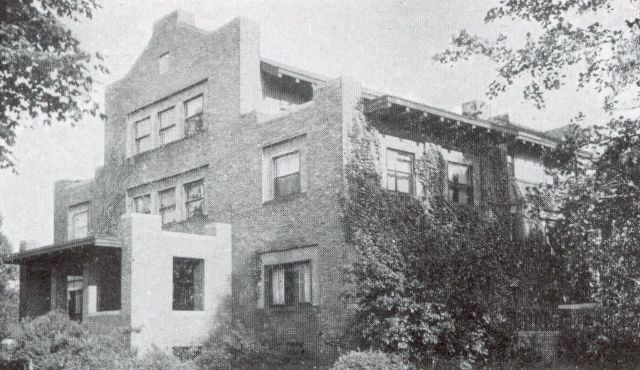 211 E. Daniel in 1938